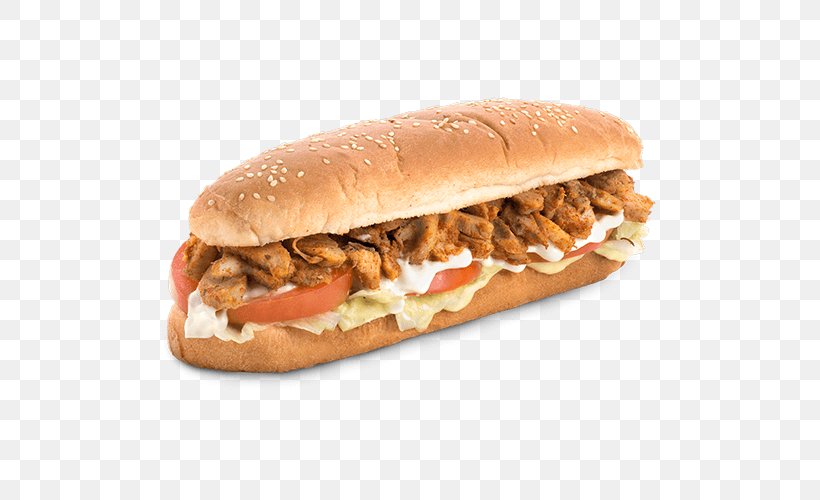 Submarine Sandwich Hamburger Cheeseburger Fajita Shawarma, PNG, 500x500px, Submarine Sandwich, American Food, Bocadillo, Breakfast Sandwich, Buffalo Burger Download Free