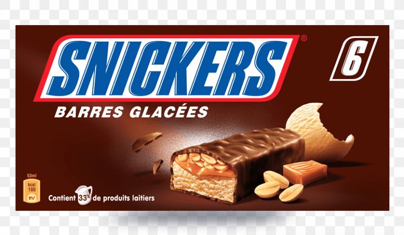 Chocolate Bar Ice Cream Snickers Frozen Dessert, PNG, 850x496px, Chocolate Bar, Brand, Calorie, Chocolate, Confectionery Download Free
