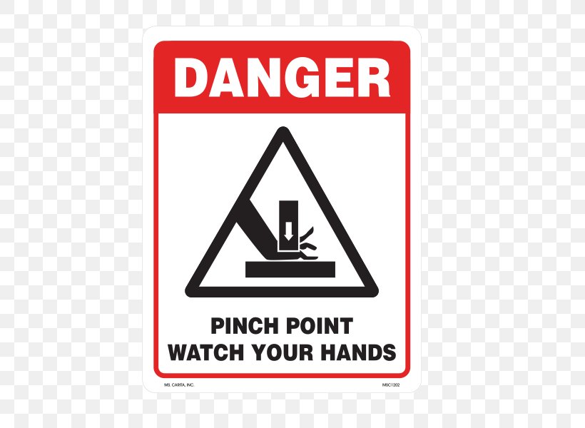 Pinch Logo Hand Risk Placard, PNG, 600x600px, Pinch, Area, Brand, Decal, Hand Download Free