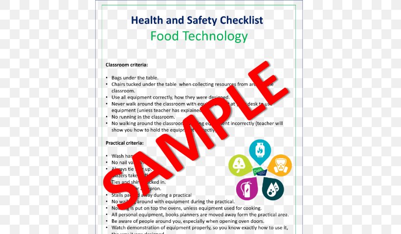Design & Technology Textiles Technology Food Technology Occupational Safety And Health, PNG, 638x479px, Design Technology, Area, Brand, Checklist, Cooking Download Free