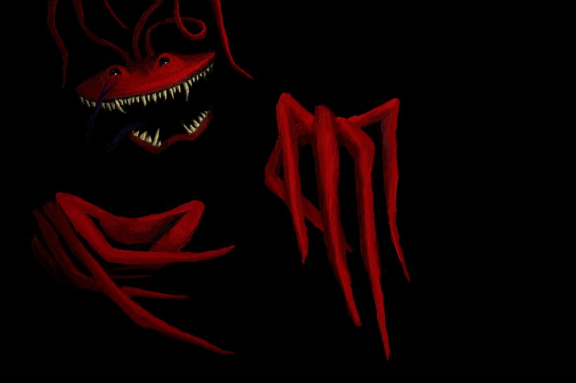 Horror Monster Art Legendary Creature, PNG, 1280x853px, Watercolor, Cartoon, Flower, Frame, Heart Download Free