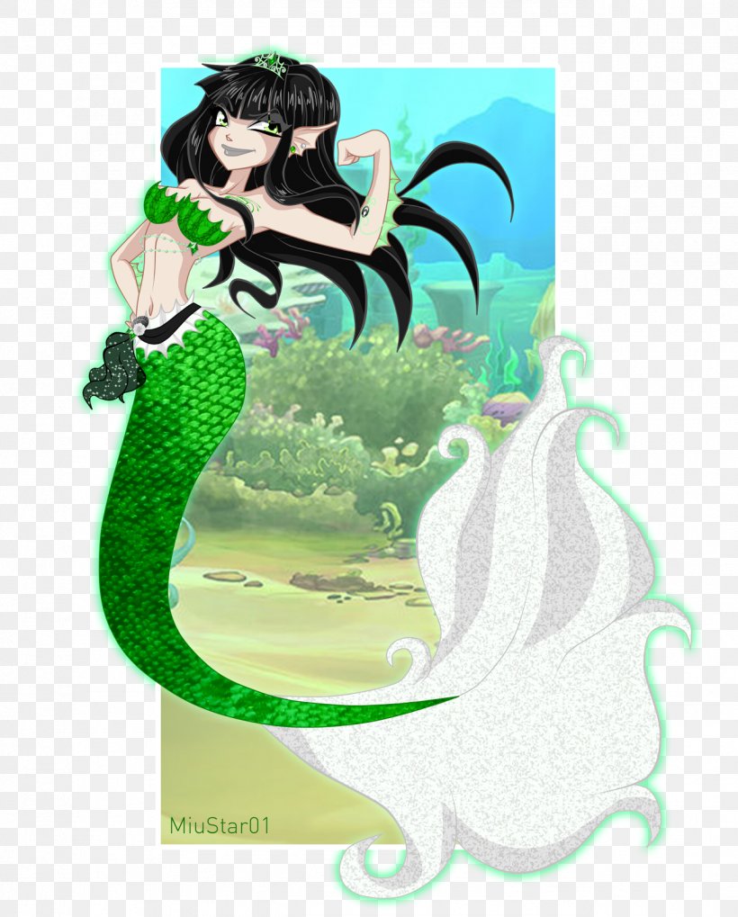 Mermaid, PNG, 1287x1600px, Mermaid, Fictional Character, Grass, Green, Mythical Creature Download Free