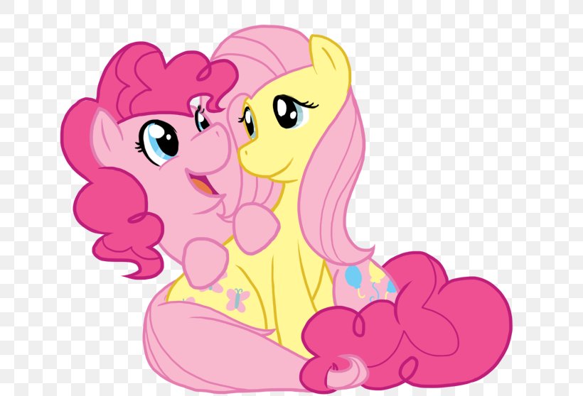 Pony Princess Celestia Pinkie Pie Fluttershy, PNG, 676x558px, Watercolor, Cartoon, Flower, Frame, Heart Download Free
