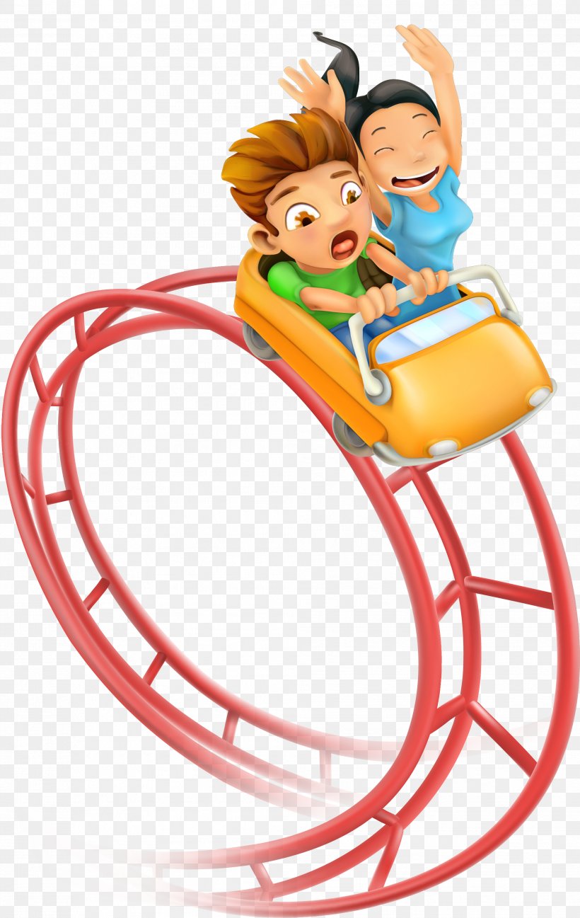 Roller Coaster Amusement Park Clip Art, PNG, 1987x3143px, Watercolor, Cartoon, Flower, Frame, Heart Download Free