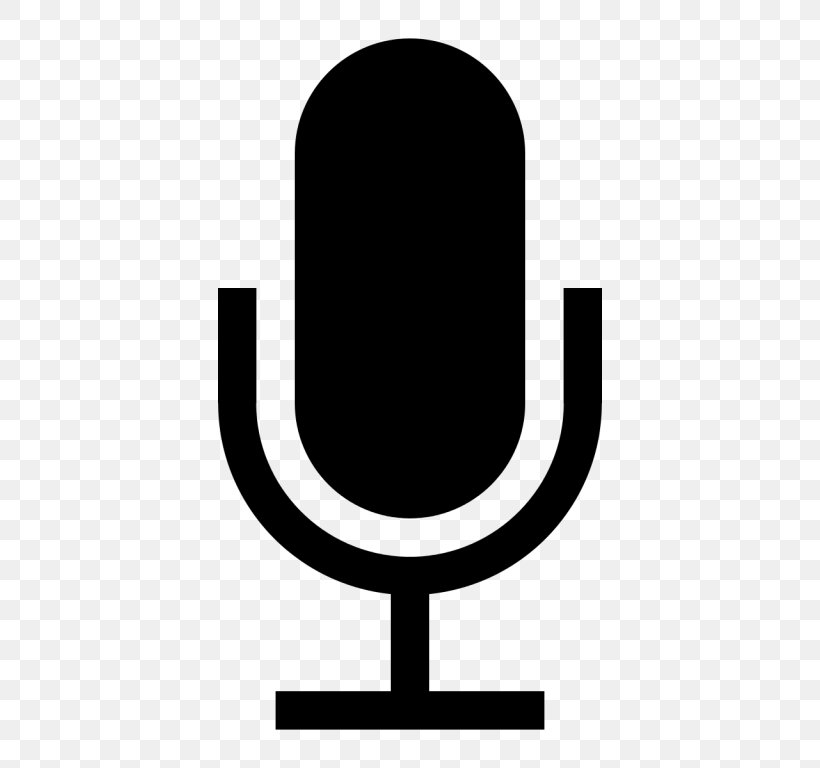 Microphone Dictation Machine Sound Recording And Reproduction, PNG, 768x768px, Microphone, Android, Audio, Audio Equipment, Black And White Download Free