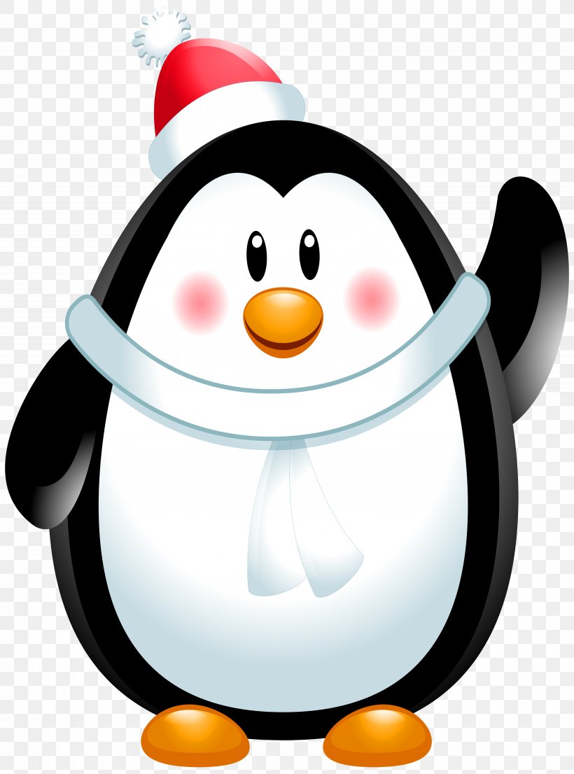 Penguin Christmas Bird Clip Art, PNG, 5927x8000px, Penguin, Beak, Bird, Birthday, Cartoon Download Free