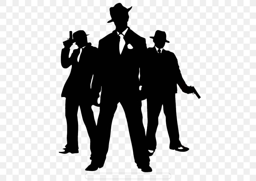 1920s Gangster Clip Art, PNG, 551x580px, Gangster, Art Deco, Black, Black And White, Formal Wear Download Free