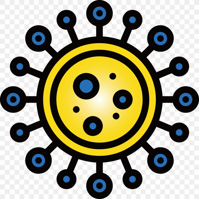 Coronavirus COVID COVID19, PNG, 3000x3000px, Coronavirus, Circle, Covid, Covid19, Emoticon Download Free