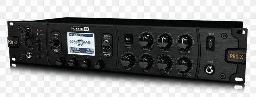 Guitar Amplifier Line 6 POD HD Pro X Effects Processors & Pedals, PNG, 3153x1200px, Guitar Amplifier, Audio, Audio Equipment, Audio Receiver, Effects Processors Pedals Download Free