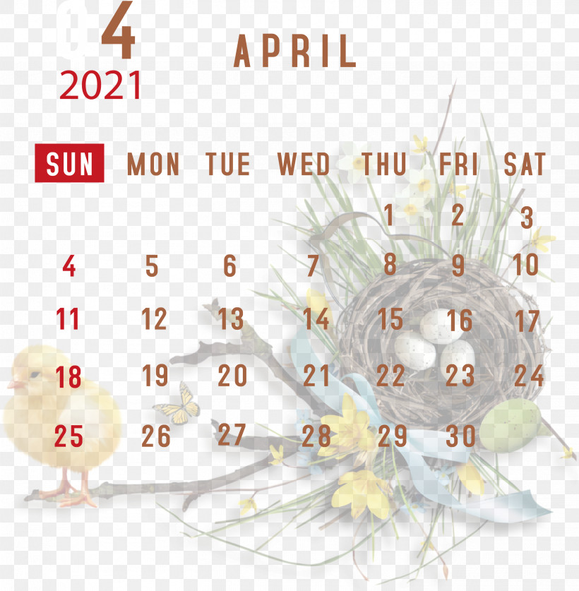 April 2021 Printable Calendar April 2021 Calendar 2021 Calendar, PNG, 2937x3000px, 2021 Calendar, April 2021 Printable Calendar, Flower, Meter Download Free