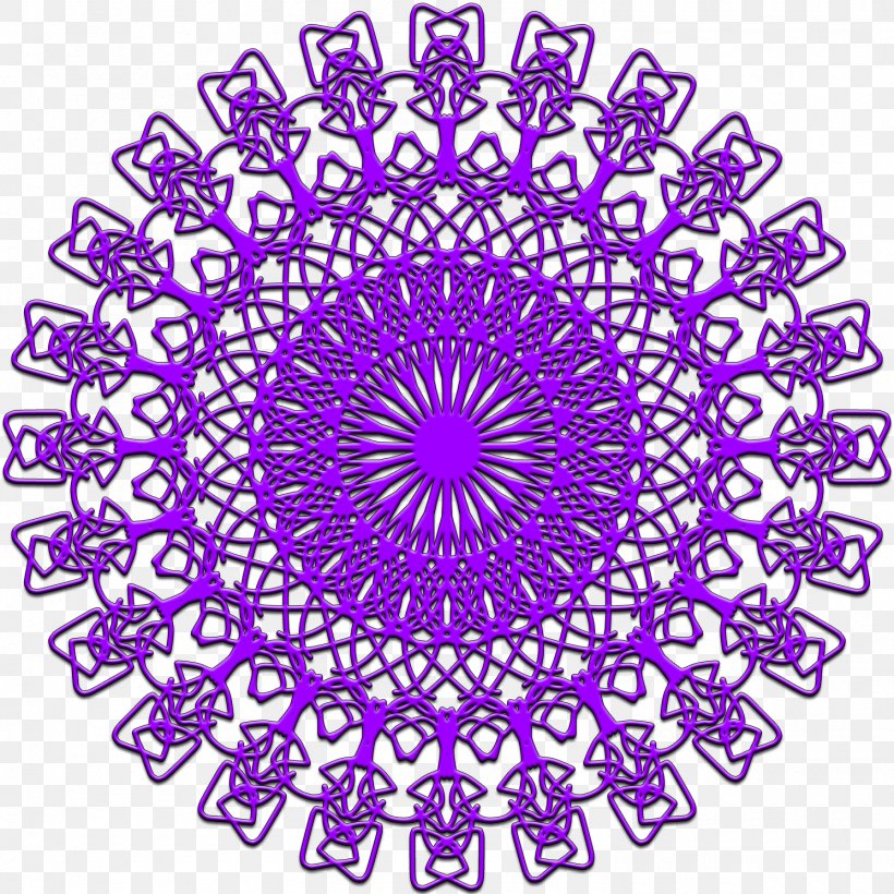 Mandala Illustration, PNG, 1490x1490px, Mandala, Area, Doily, Kaleidoscope, Magenta Download Free