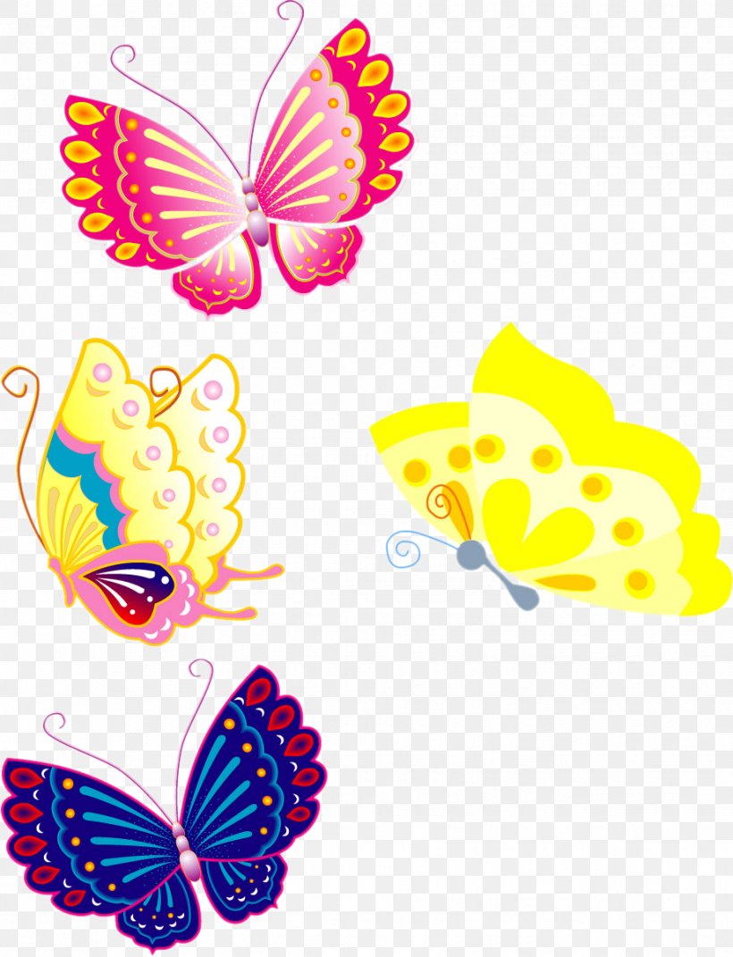 Butterfly Color, PNG, 919x1201px, Butterfly, Artwork, Brush Footed Butterfly, Butterflies And Moths, Color Download Free
