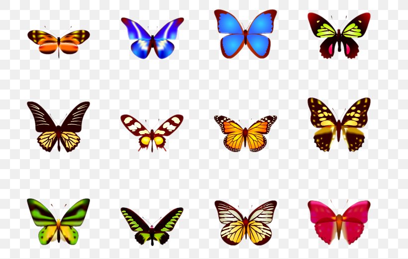Butterfly ICO Clip Art, PNG, 758x521px, Butterfly, Brush Footed Butterfly, Desktop Environment, Ico, Information Download Free