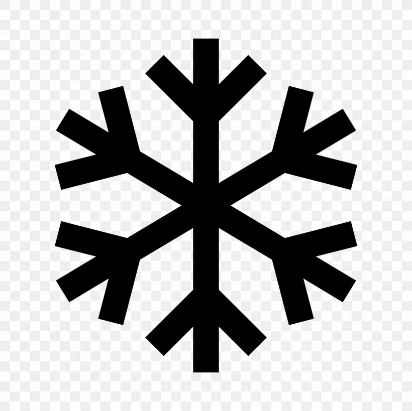 Snowflake Royalty-free Clip Art, PNG, 1600x1600px, Snowflake, Black And White, Cold, Flat Design, Leaf Download Free