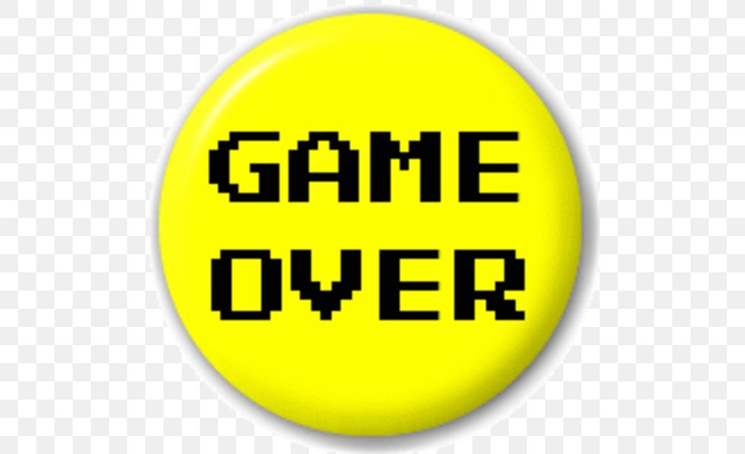 Video Game Arcade Game Game Over Zazzle, PNG, 500x500px, Video Game, Arcade Game, Area, Brand, Clothing Accessories Download Free