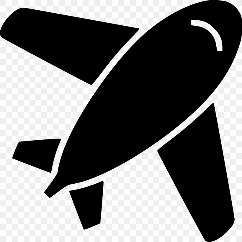 Airplane Flight Aircraft Clip Art, PNG, 980x982px, Airplane, Aircraft, Black, Black And White, Cdr Download Free