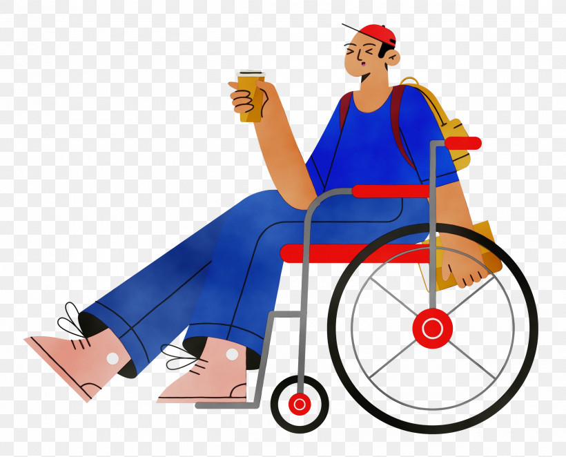 Cartoon Wheelchair Sitting Joint Headgear, PNG, 2500x2020px, Wheelchair, Arm Cortexm, Behavior, Cartoon, Headgear Download Free