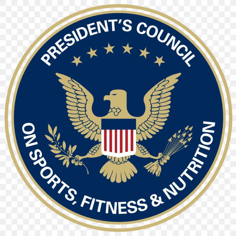 Logo Emblem Organization Badge President's Council On Fitness, Sports, And Nutrition, PNG, 985x986px, Logo, Badge, Brand, Crest, Emblem Download Free