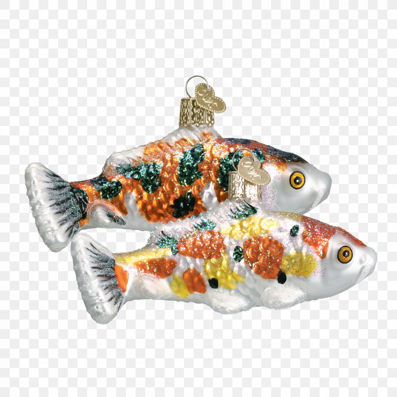 Butterfly Koi Christmas Ornament Christmas Decoration, PNG, 1200x1200px, Koi, Animal, Animal Source Foods, Butterfly Koi, Christmas Download Free