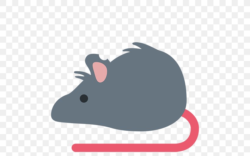 Emojipedia Computer Mouse Rat, PNG, 512x512px, Emoji, Animal, Carnivoran, Computer Mouse, Emojipedia Download Free