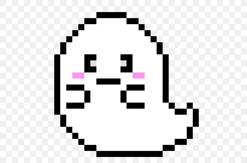 Pixel Art Ghost Drawing, PNG, 600x540px, Pixel Art, Area, Art, Black, Black And White Download Free