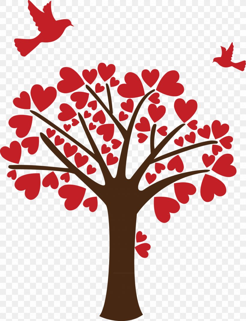 Wish Tree Love Clip Art, PNG, 1820x2370px, Tree, Branch, Christmas Tree, Floral Design, Flower Download Free