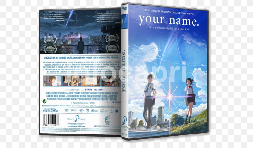 Your Name Blu-ray Disc, PNG, 640x481px, Your Name, Advertising, Bluray Disc Download Free