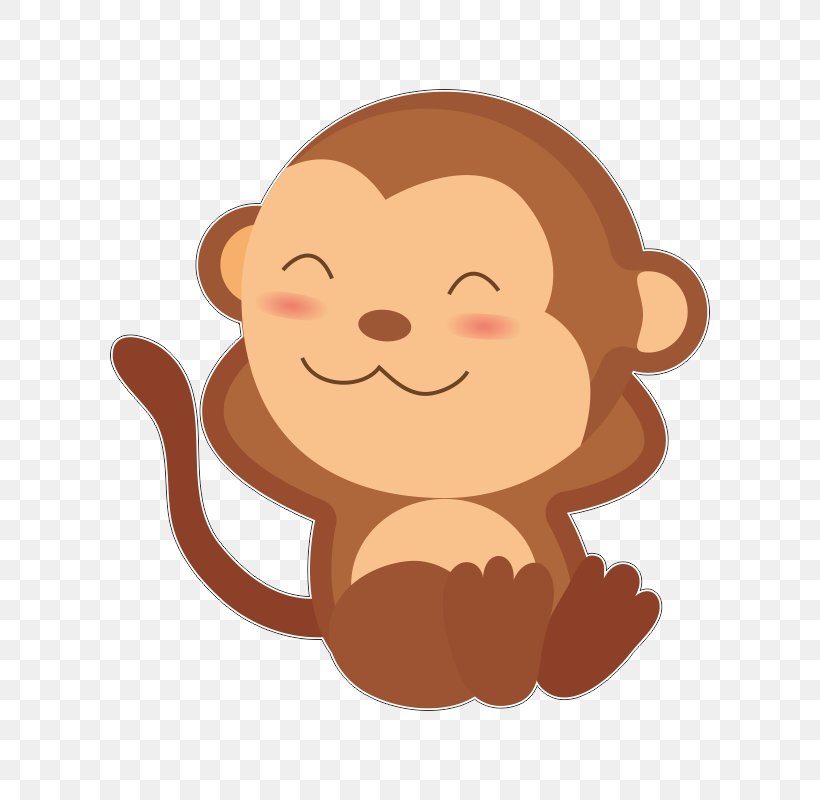 Chimpanzee Monkey Ape, PNG, 800x800px, Chimpanzee, Ape, Big Cats, Carnivoran, Cartoon Download Free