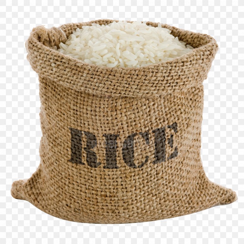 Cooked Rice Basmati Grocery Store Gunny Sack, PNG, 2000x2000px, Rice, Aromatic Rice, Bag, Basmati, Cereal Download Free