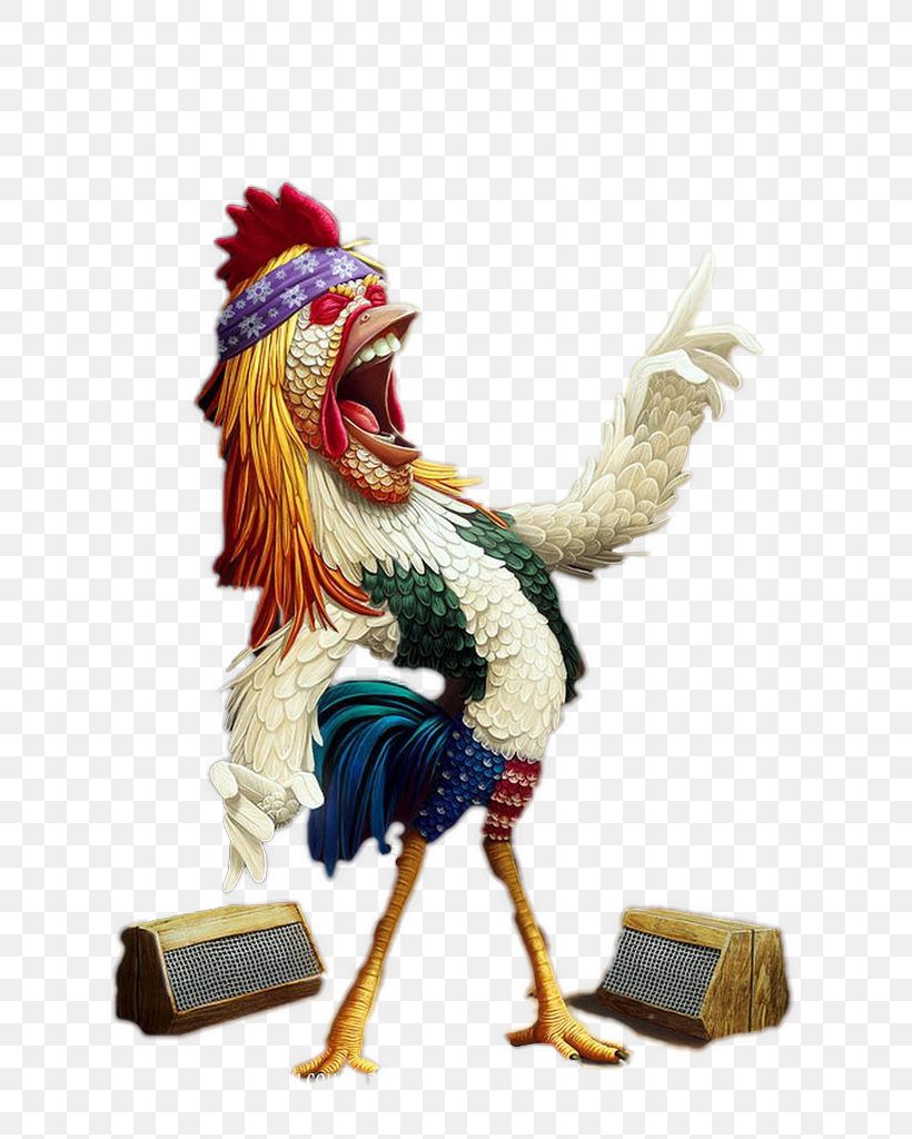 Rooster Chicken Doll Download, PNG, 726x1024px, Rooster, Beak, Bird, Chicken, Chicken Meat Download Free