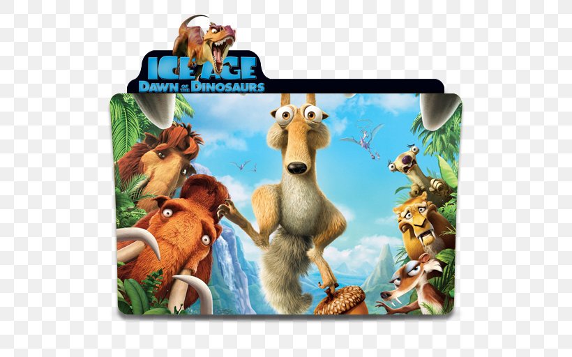 Ice Age: Dawn Of The Dinosaurs Manfred Sid Scrat, PNG, 512x512px, 3d Film, Ice Age Dawn Of The Dinosaurs, Dinosaur, Fauna, Film Download Free