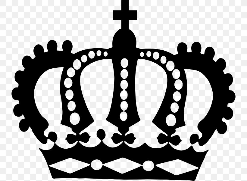 Crown Drawing Clip Art, PNG, 744x604px, Crown, Black And White, Brand, Drawing, Fashion Accessory Download Free