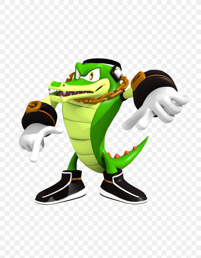 Knuckles' Chaotix Sonic Classic Collection Vector The Crocodile Charmy Bee, PNG, 761x1051px, Knuckles Chaotix, Action Figure, Amphibian, Animation, Art Download Free