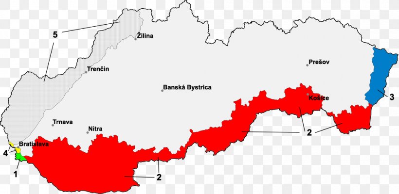 Slovak Republic Czechoslovakia Slovak–Hungarian War Second World War, PNG, 1000x488px, Slovak Republic, Area, Border, Czechoslovakia, Diagram Download Free