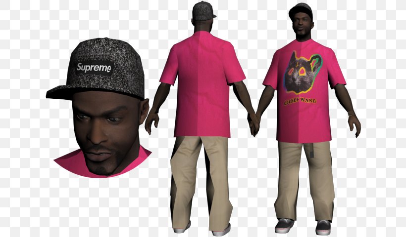 Tyler, The Creator Grand Theft Auto: San Andreas San Andreas Multiplayer Odd Future Mod, PNG, 640x480px, Watercolor, Cartoon, Flower, Frame, Heart Download Free
