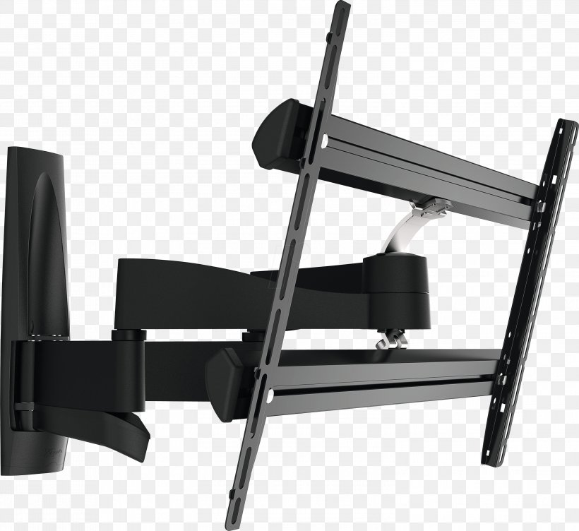 Vogel's WALL Series 3250 Full-Motion 2450 WALL Wall Mount Swivel Tilt Black Hardware/Electronic Television Flat Display Mounting Interface, PNG, 2999x2751px, Television, Bracket, Chair, Exercise Equipment, Flat Display Mounting Interface Download Free