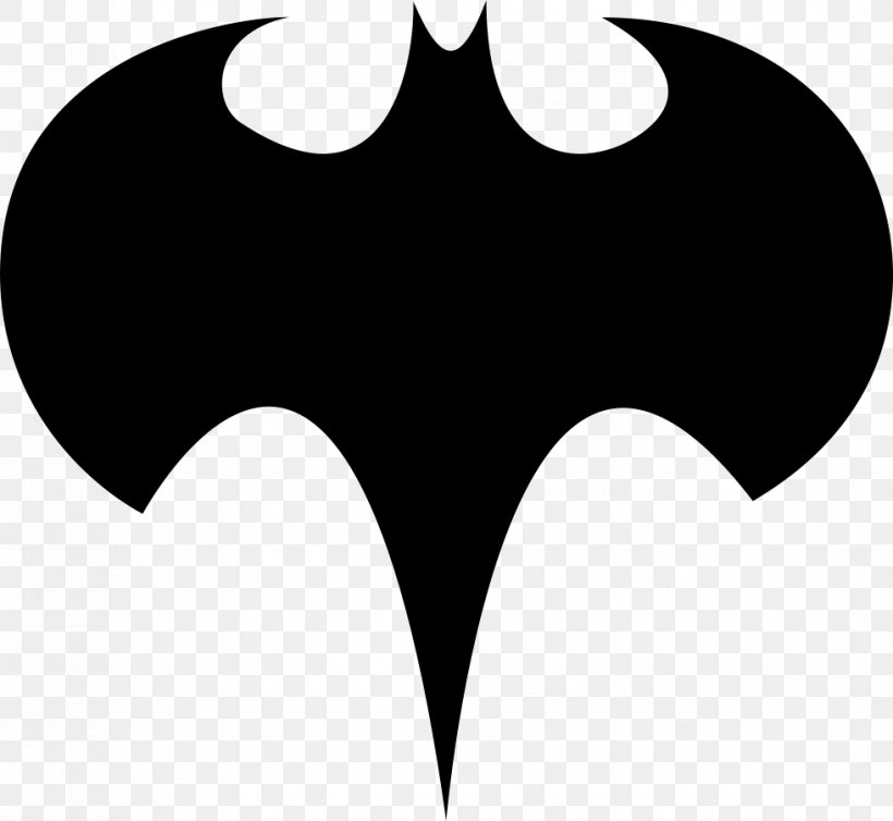 Batman Silhouette Logo Clip Art, PNG, 980x902px, Batman, Bat, Black, Black And White, Drawing Download Free