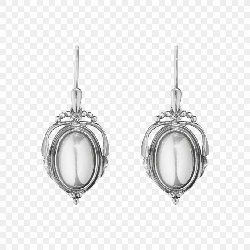 Earring Jewellery Sodalite Sterling Silver, PNG, 1200x1200px, Earring, Black And White, Earrings, Fashion Accessory, Georg Jensen Download Free