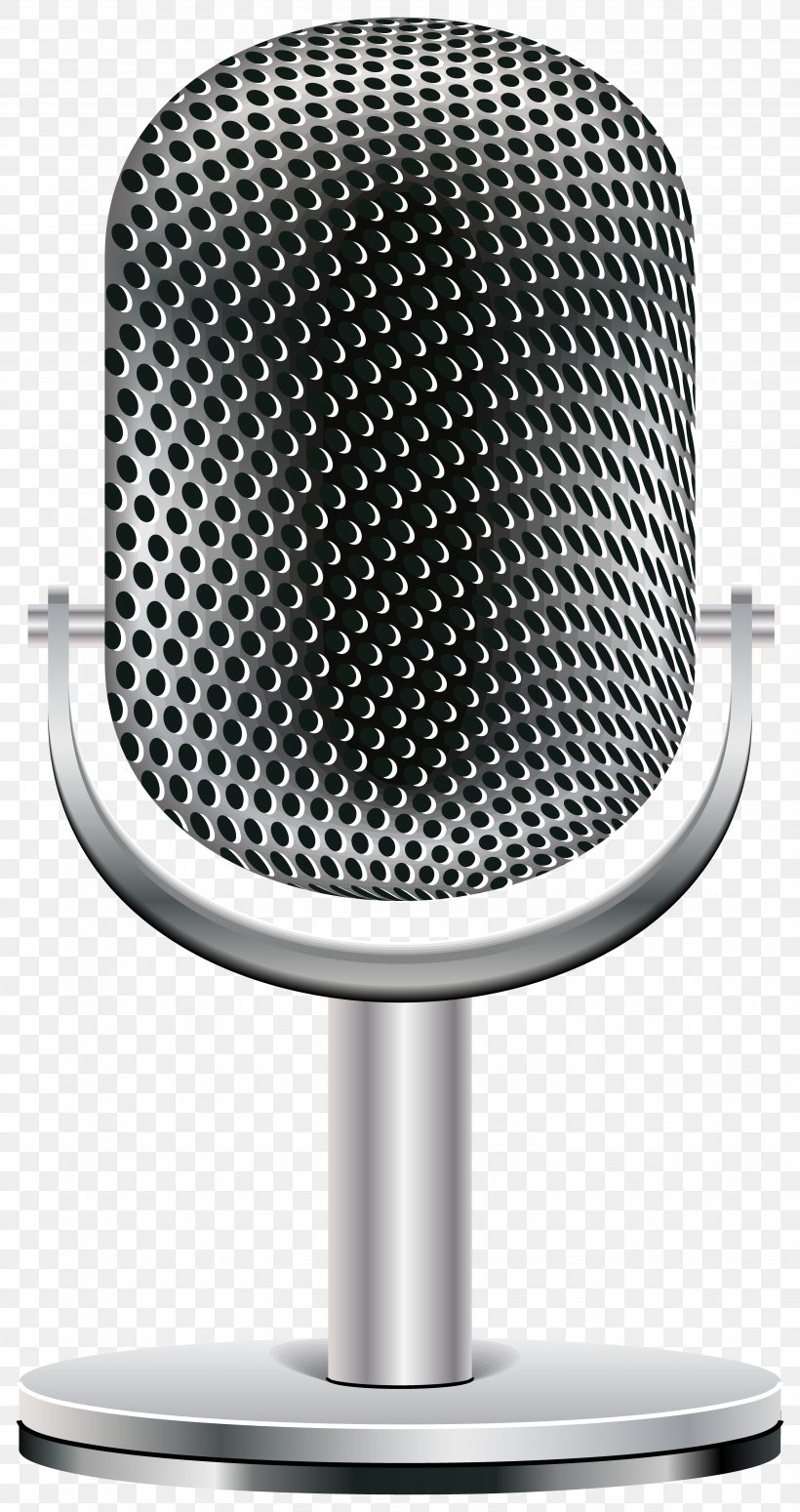Microphone Clip Art Transparency Image, PNG, 3497x6609px, Microphone, Audio Equipment, Chair, Furniture, Kitchen Appliance Accessory Download Free