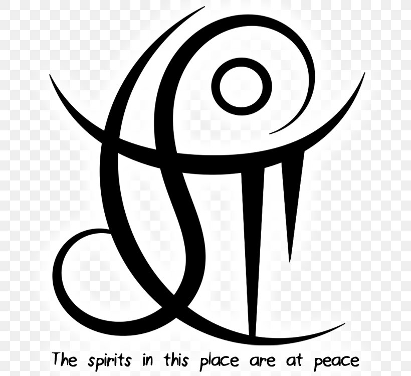 Sigil Magic Spirit Witchcraft Peace, PNG, 750x750px, Sigil, Area, Artwork, Black, Black And White Download Free