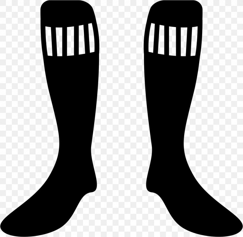 Sock Clip Art Football Knee Highs, PNG, 982x956px, Sock, Argyle, Association Football Referee, Black And White, Fashion Accessory Download Free