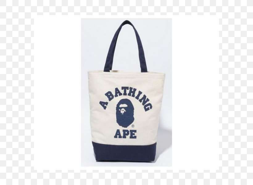 Tote Bag A Bathing Ape Handbag Brand Logo, PNG, 600x600px, Tote Bag, Bag, Bathing Ape, Brand, Collage Download Free