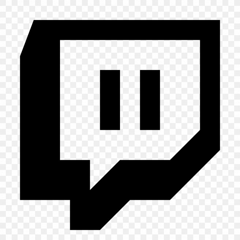 TwitchCon Streaming Media Video Game Broadcasting, PNG, 1600x1600px, Twitch, Area, Black, Black And White, Brand Download Free