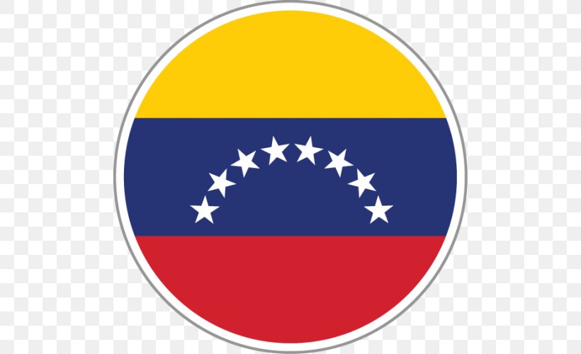 Flag Of Venezuela National Flag, PNG, 500x500px, Venezuela, Flag, Flag Of Venezuela, Gallery Of Sovereign State Flags, National Flag Download Free