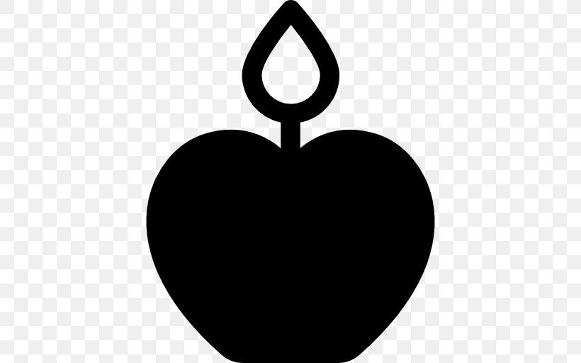Apple Silhouette Clip Art, PNG, 512x512px, Apple, Black, Black And White, Heart, Monochrome Photography Download Free