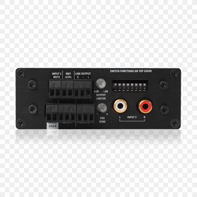 Audio Crossover Electronics Limiter Band-pass Filter Amplifier, PNG, 1000x1000px, Audio Crossover, Amplifier, Audio Equipment, Audio Receiver, Audio Signal Download Free