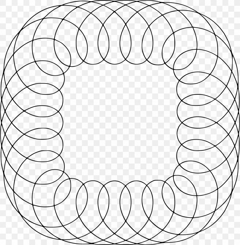 Circle Oval Symmetry Angle Car, PNG, 2344x2400px, Oval, Area, Auto Part, Basket, Black And White Download Free