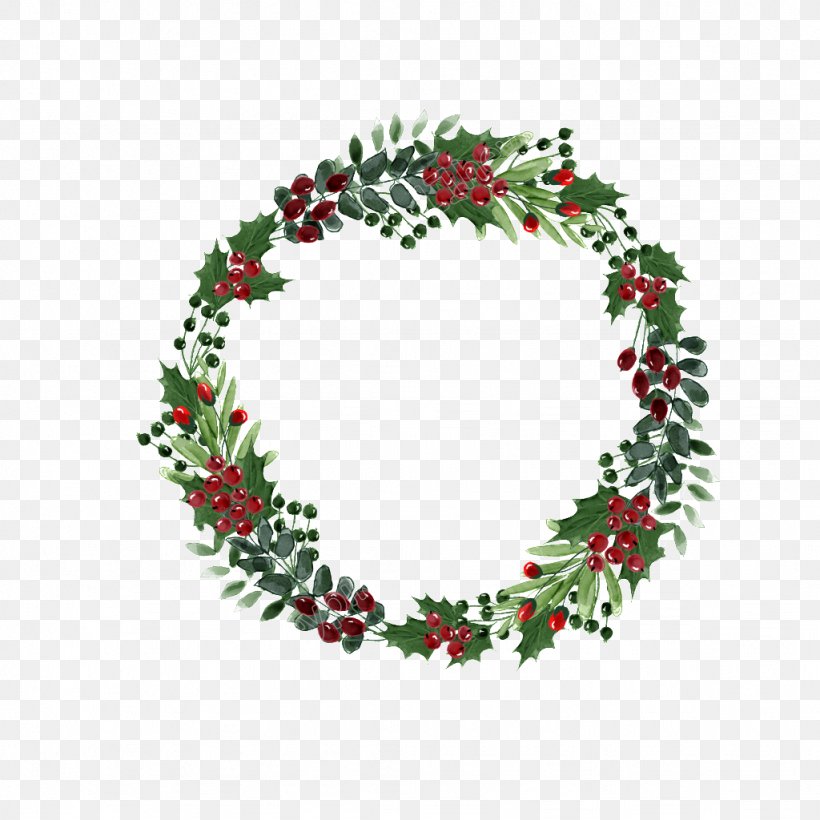 Wreath Christmas Ornament Christmas Day Holly Garland, PNG, 1024x1024px, Wreath, Christmas Day, Christmas Decoration, Christmas Ornament, Fashion Accessory Download Free