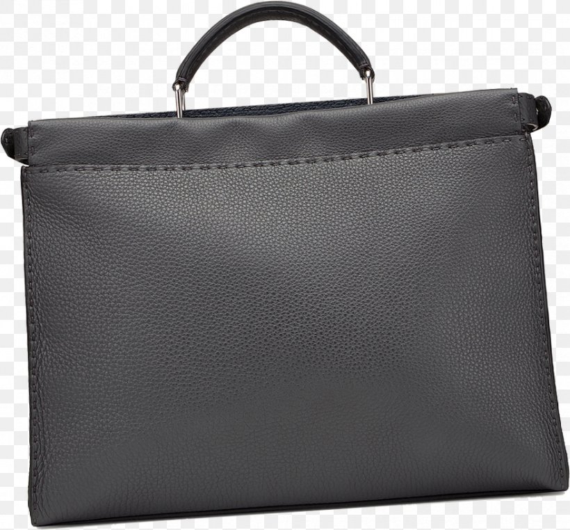 Briefcase Handbag Fendi Leather, PNG, 878x816px, Briefcase, Bag, Baggage, Black, Business Bag Download Free