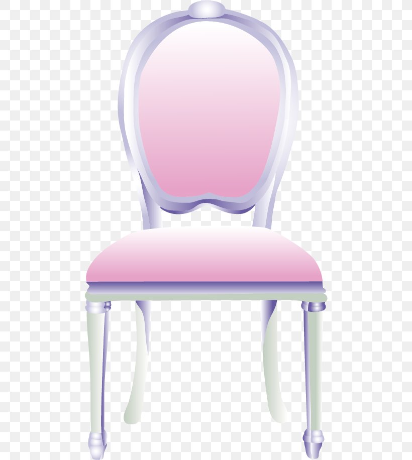 Chair Seat Clip Art, PNG, 484x916px, Chair, Cartoon, Furniture, Pink, Purple Download Free